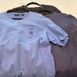 IZOD Men’s Short Sleeve Pocket Tee — Light Blue